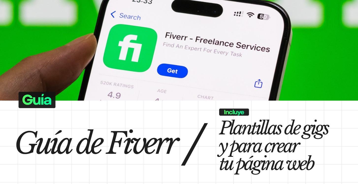 Mini Guía de Fiverr y plantilas de gigs y web