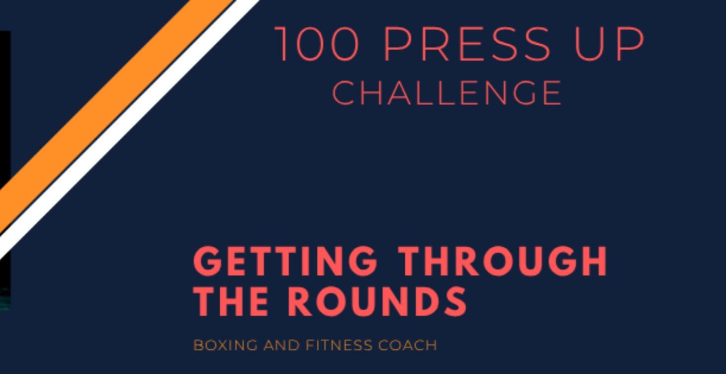 100 PRESS UP CHALLENGE