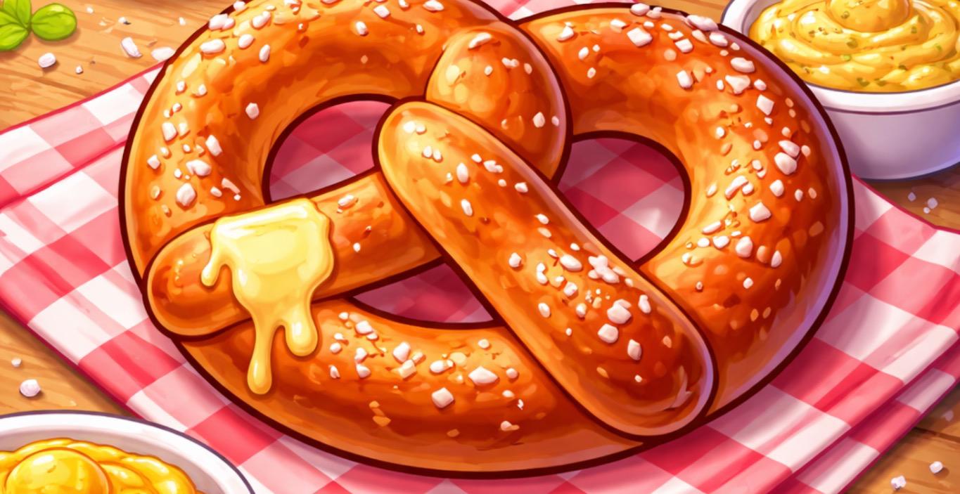 Learn how to make soft pretzels!