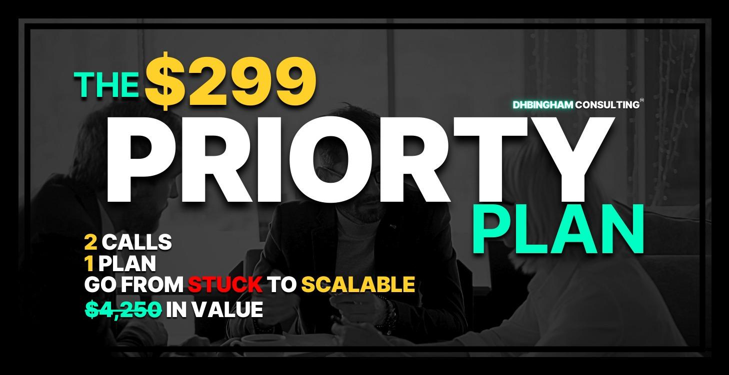 The $299 Priority Plan