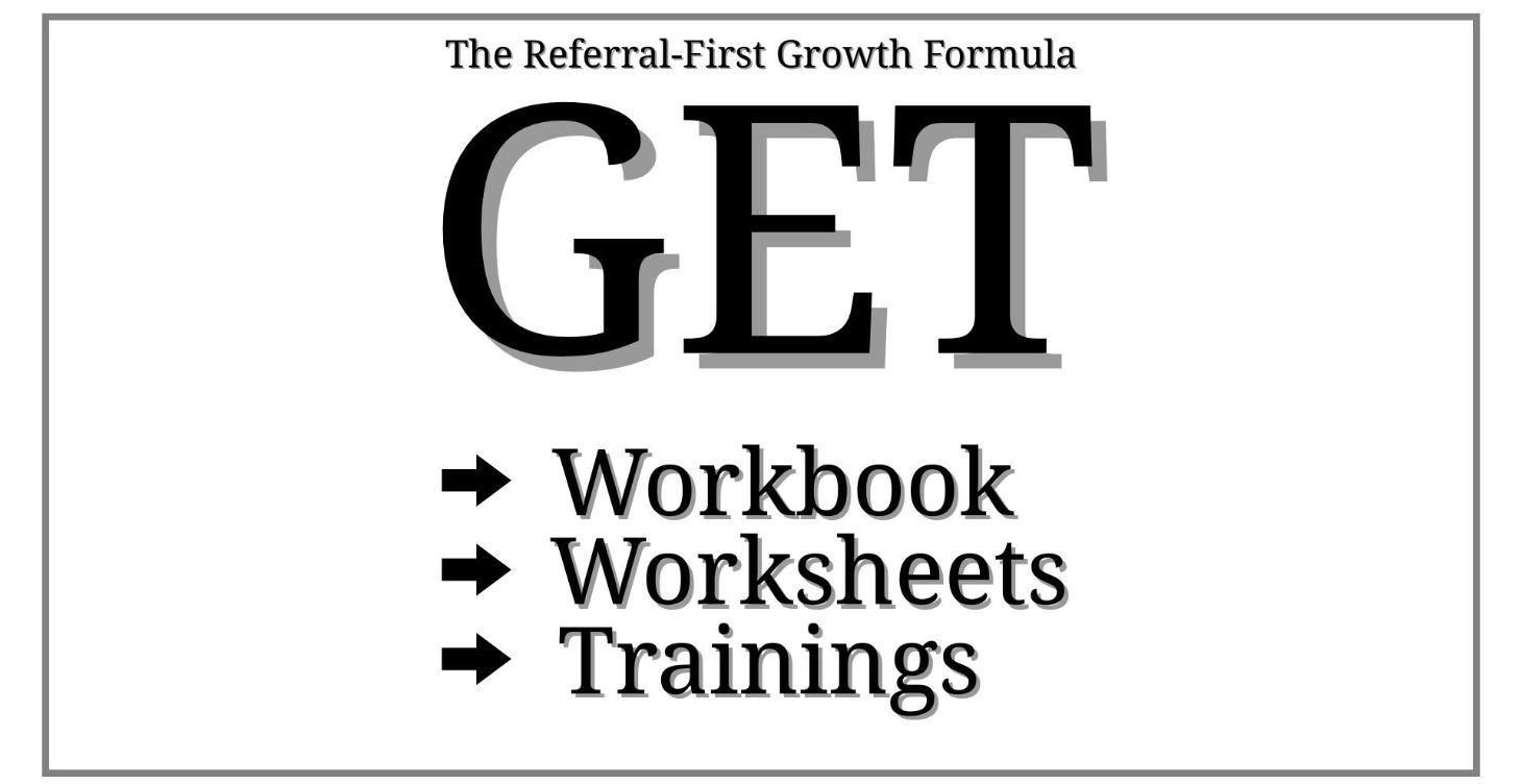 GET Workbook and Trainings