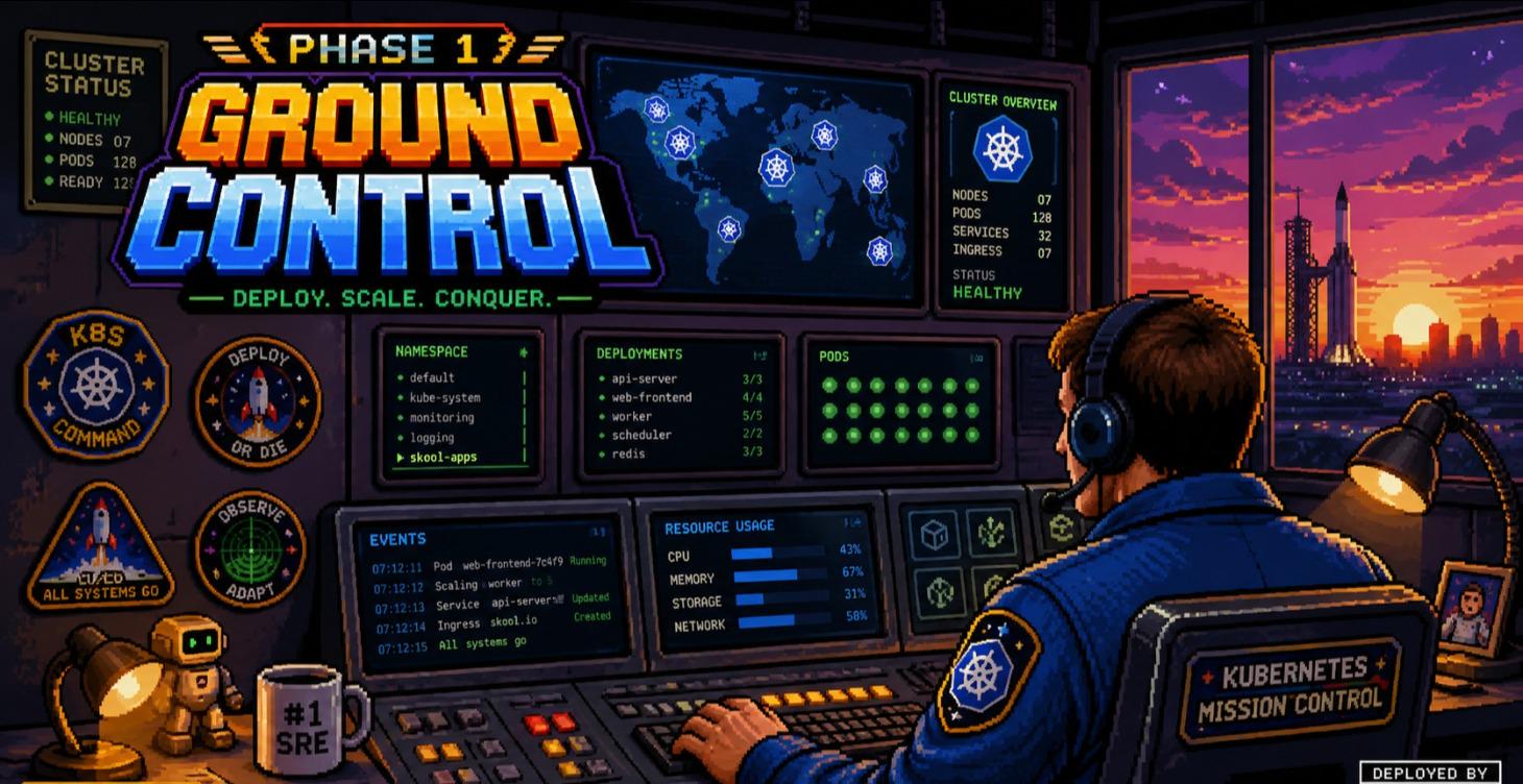 🛰️ PHASE 1 - Ground Control