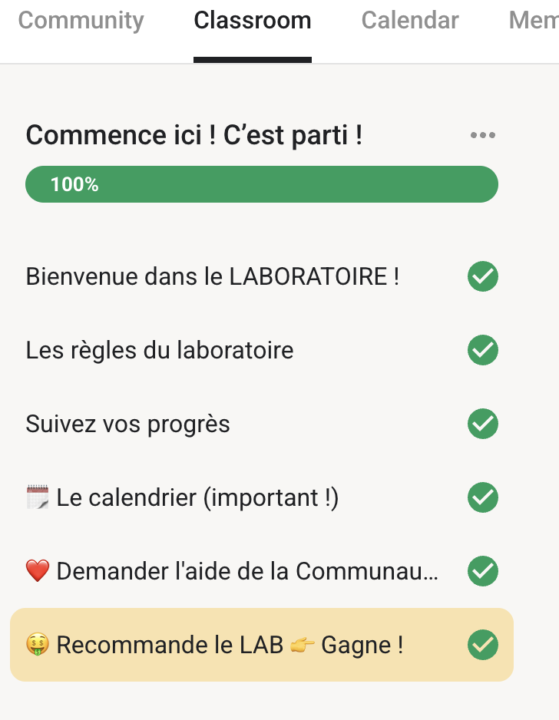 Ça y est… le module “Commence ici ! ” est enfin prêt 🎉
