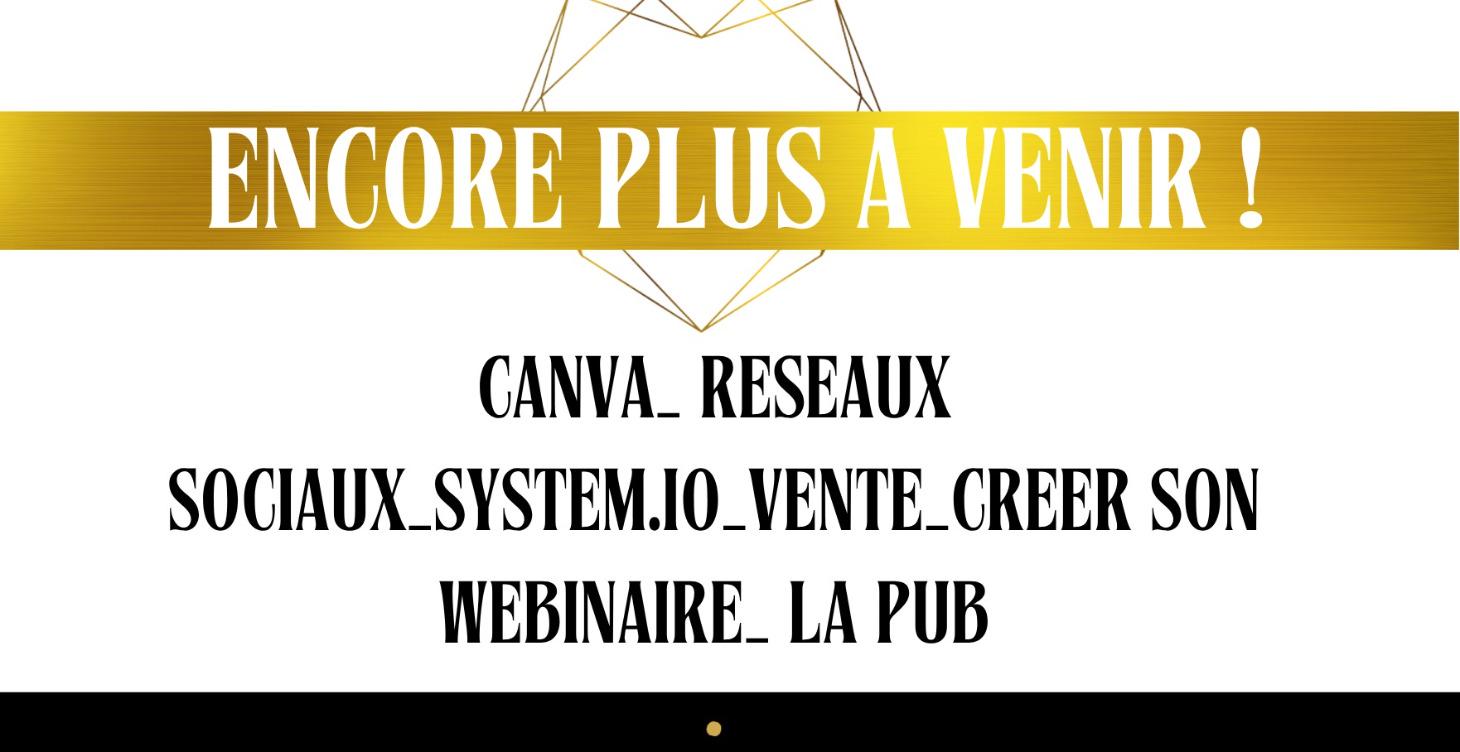 Les surprises à venir