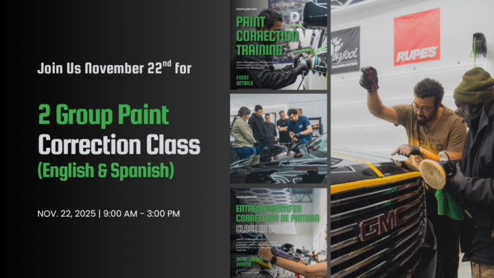 🚨 November is here — and so are our next Group Paint Correction Classes!