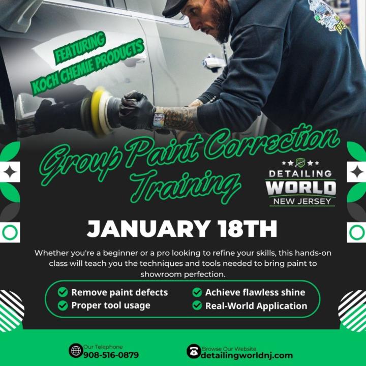 Paint Correction Training January 18th