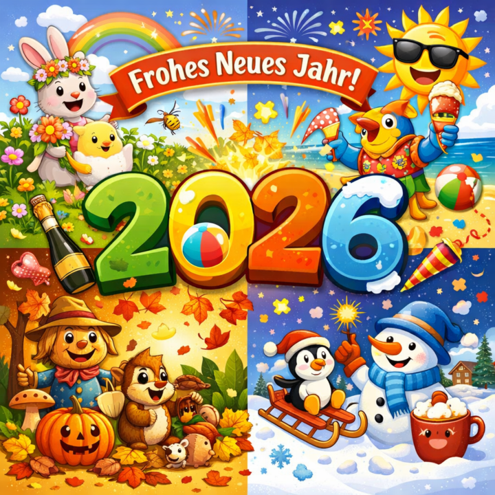 Neujahrsgruß 2026 – einmal alles, bitte!