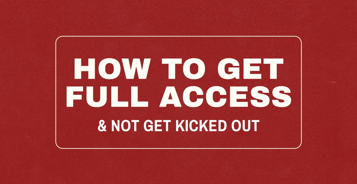 How To Unlock Full Access