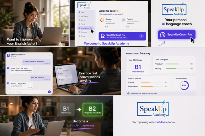 Introducing SpeakUp Coach Pro — Your Smart AI Language Assistant 🚀