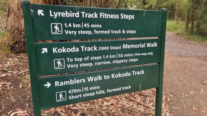 1,000 Step track, Kokoda Memorial
