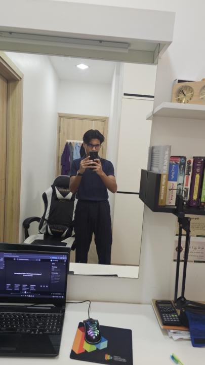Full navy outfit(monochrome)