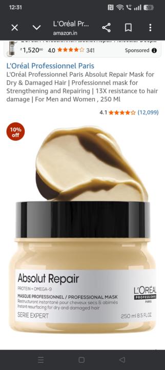 Shampoo and mask