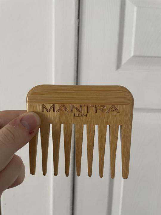 Just got my own mantra definition comb