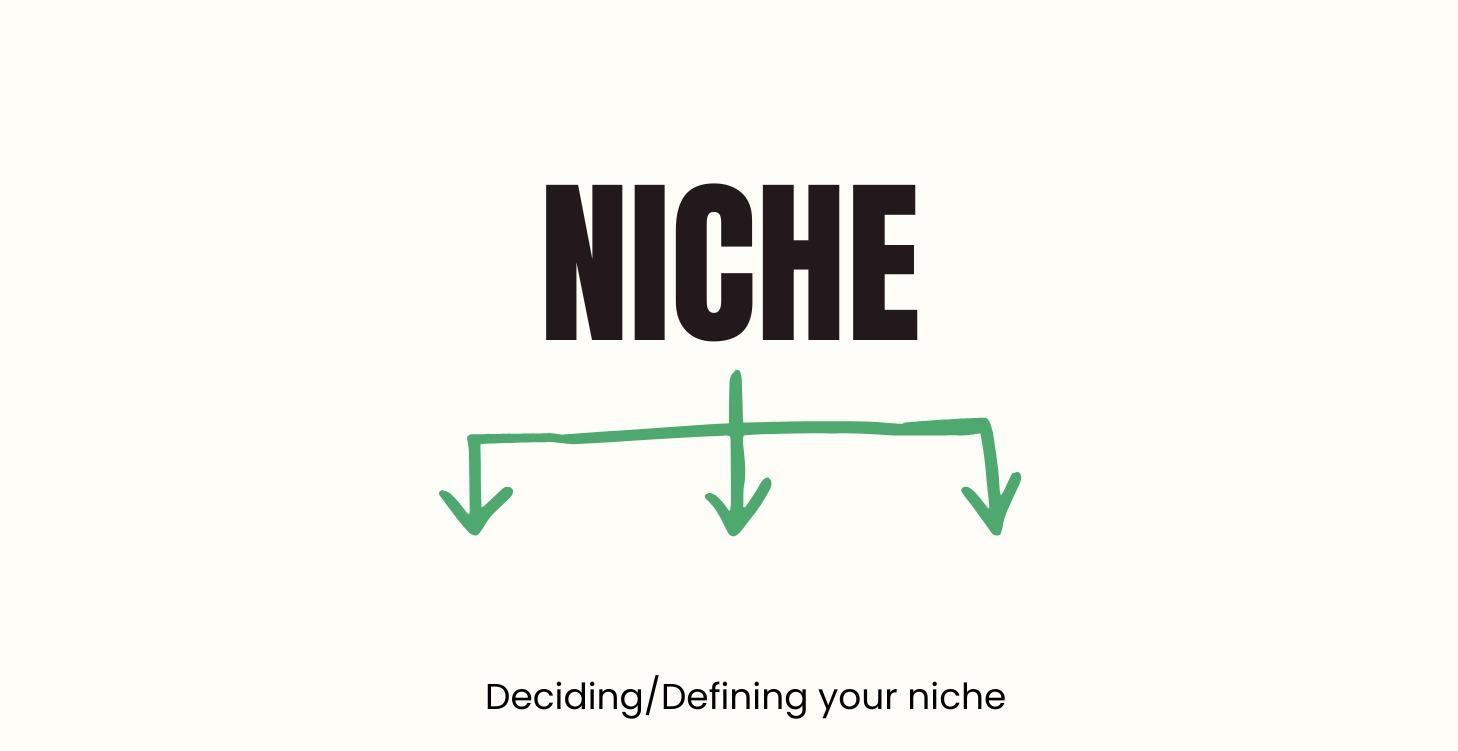 How to Select/Define Your Niche