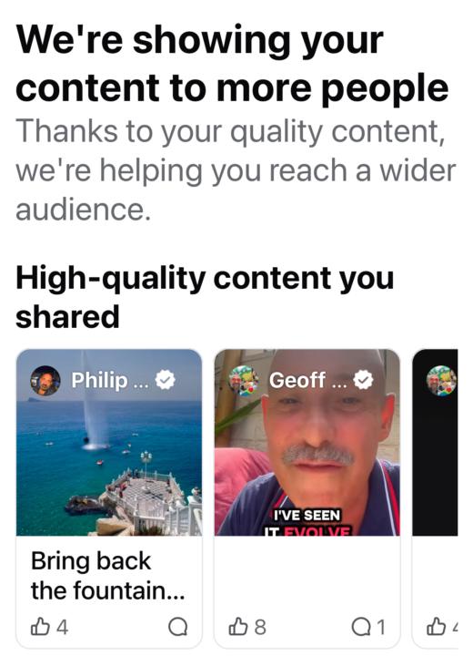 🚀 Facebook Rewards Quality Content