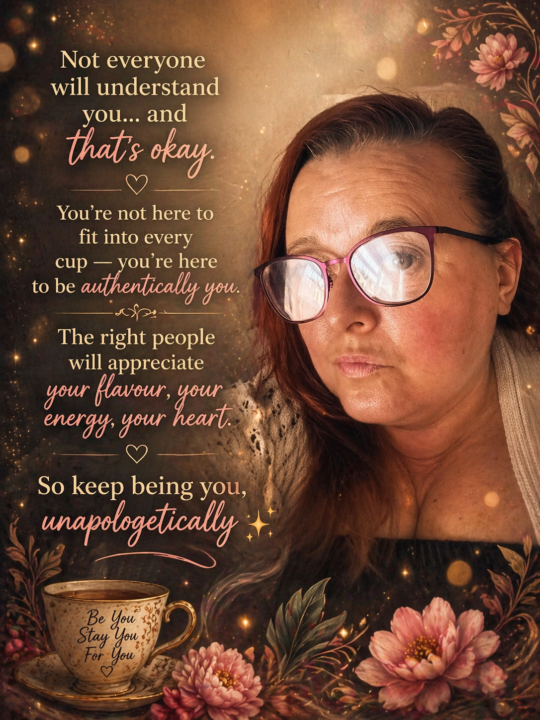 Keep being you 