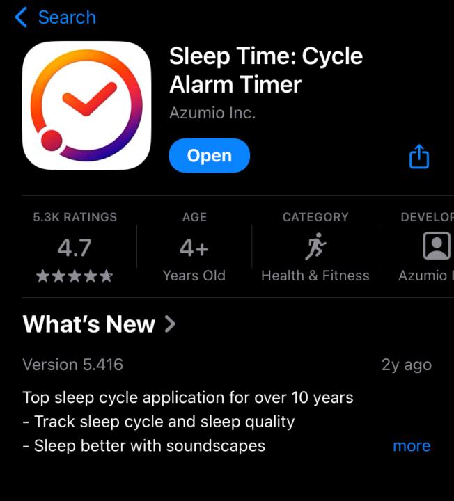 Sleep cycle alarm