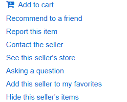 Blocking Sellers