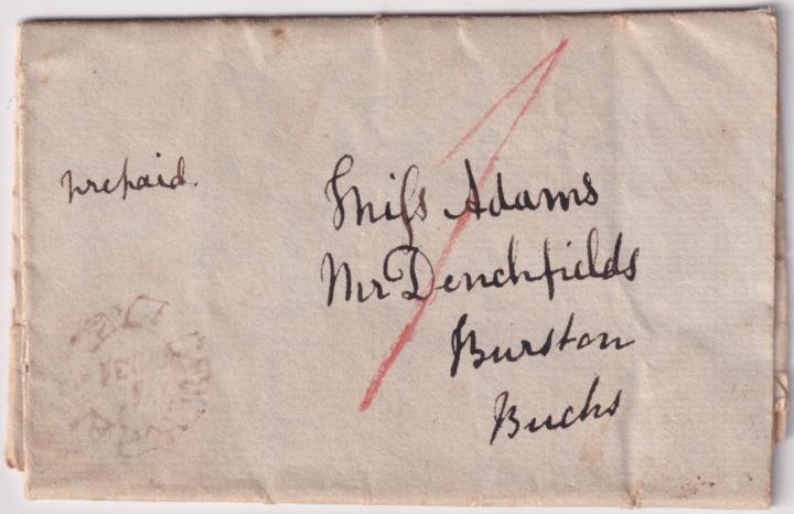 An illustrated love letter from 1841