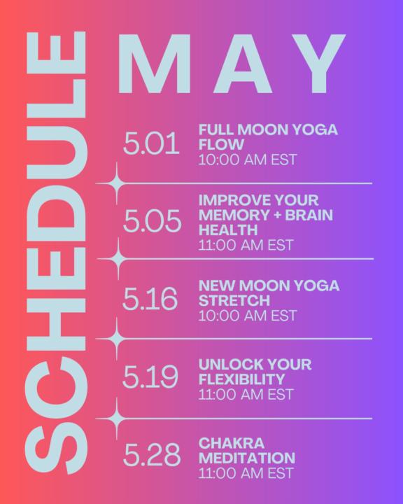 May Calendar