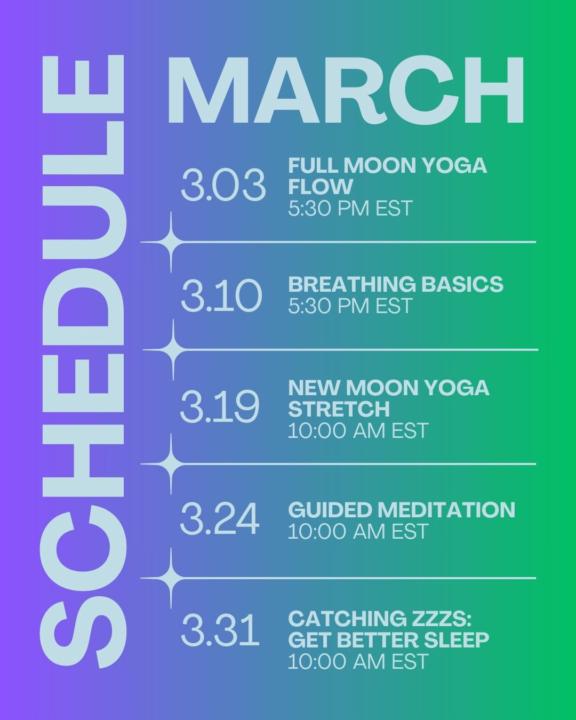 March Calendar
