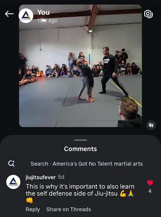 Promote self-defense in your Academy :)