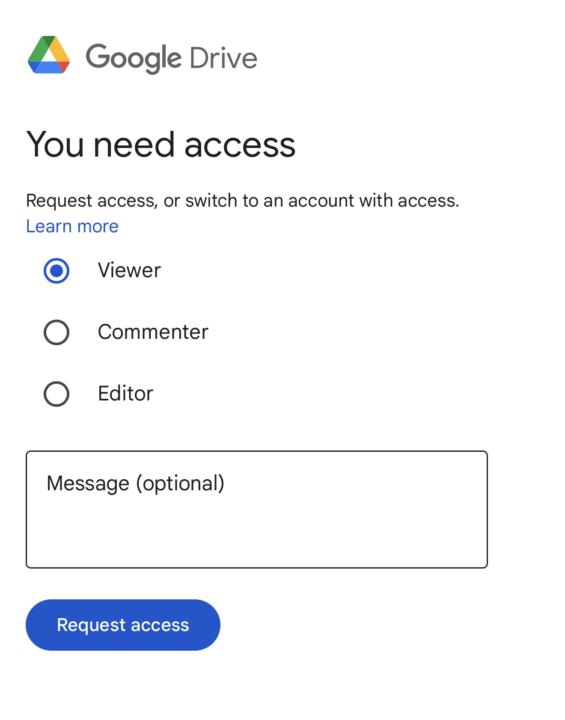Google drive access⁉️🖤