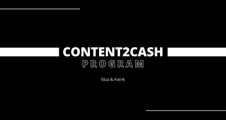 TikTok Content2Cash