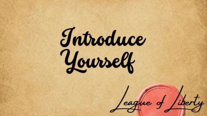 👋 Introduce Yourself
