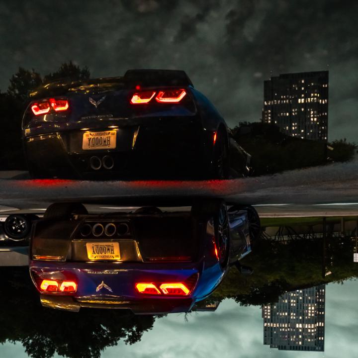 Rain creates such great puddles