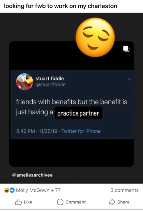 Swing friends with benefits🫸🫷