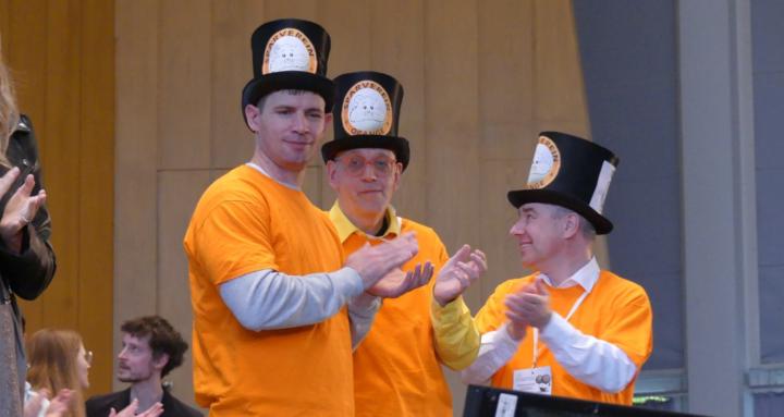 Sparen in Orange