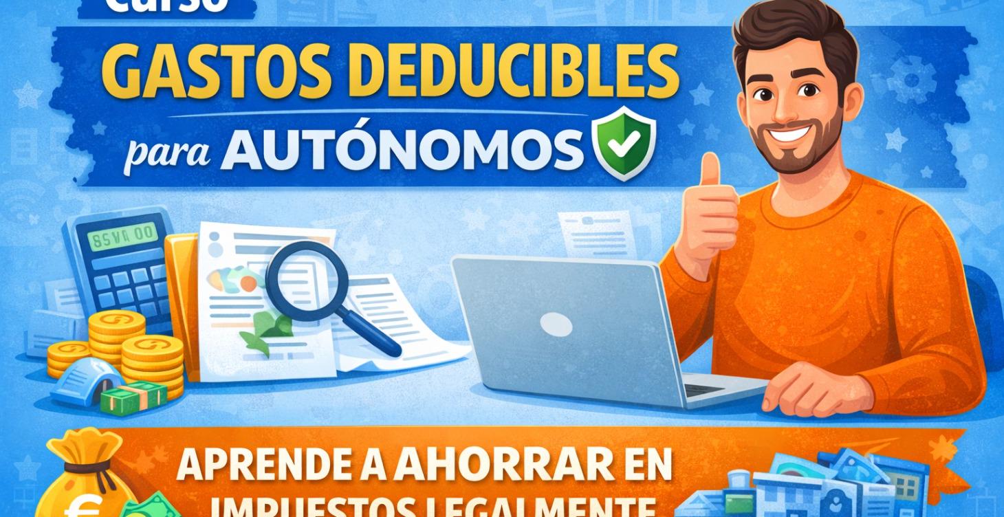 Curso Gastos Deducibles: ahórrate miles de euros