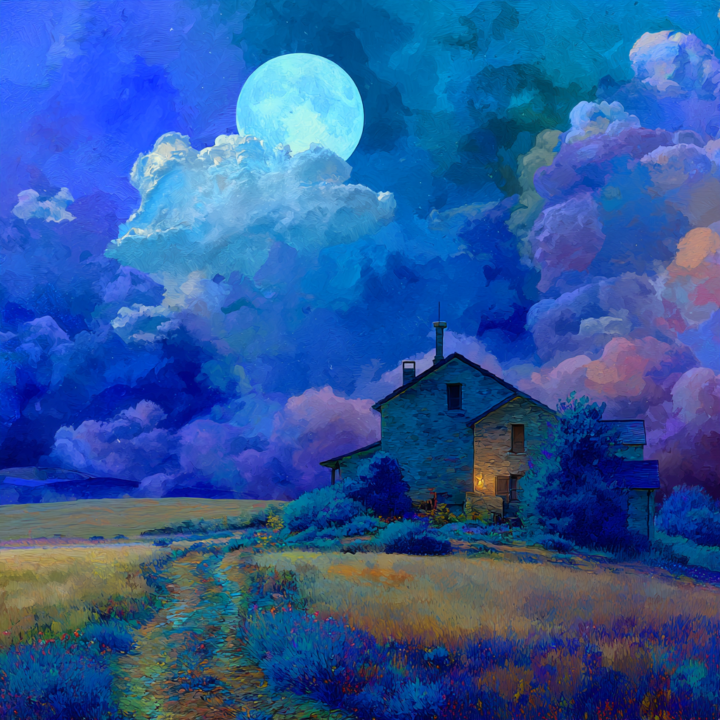 🛝 Getting Ready for the Full Blue Moon 🌕