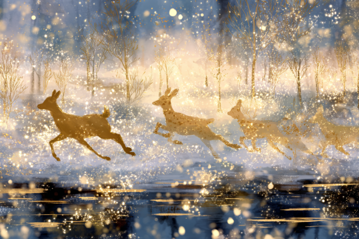 The running of the deer