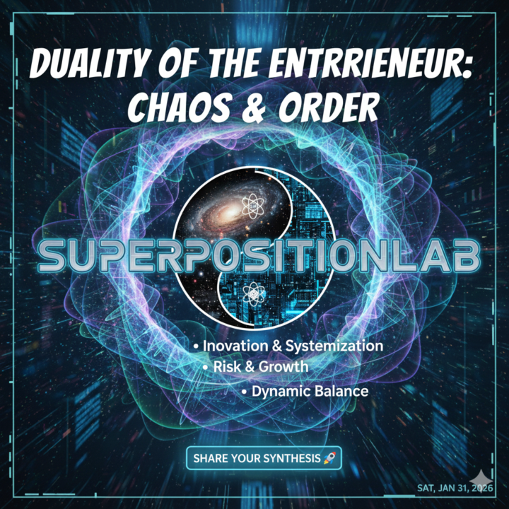 Duality of the Entrepreneur: Chaos & Order ☯️