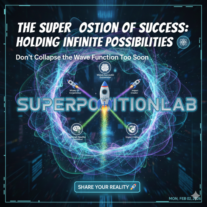 The Superposition of Success: Holding Infinite Possibilities 🌌
