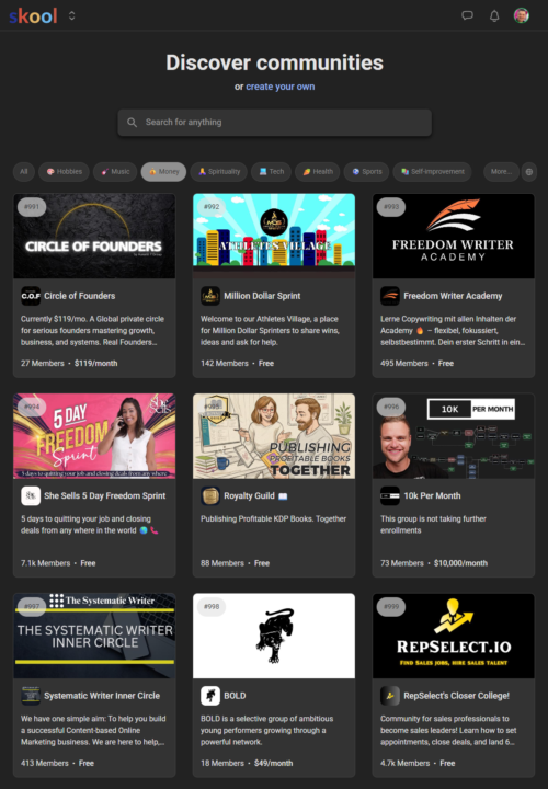 We Are in the Top 1000