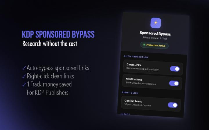 KDP Sponsored Bypass - A Tool For Ethical Niche Research