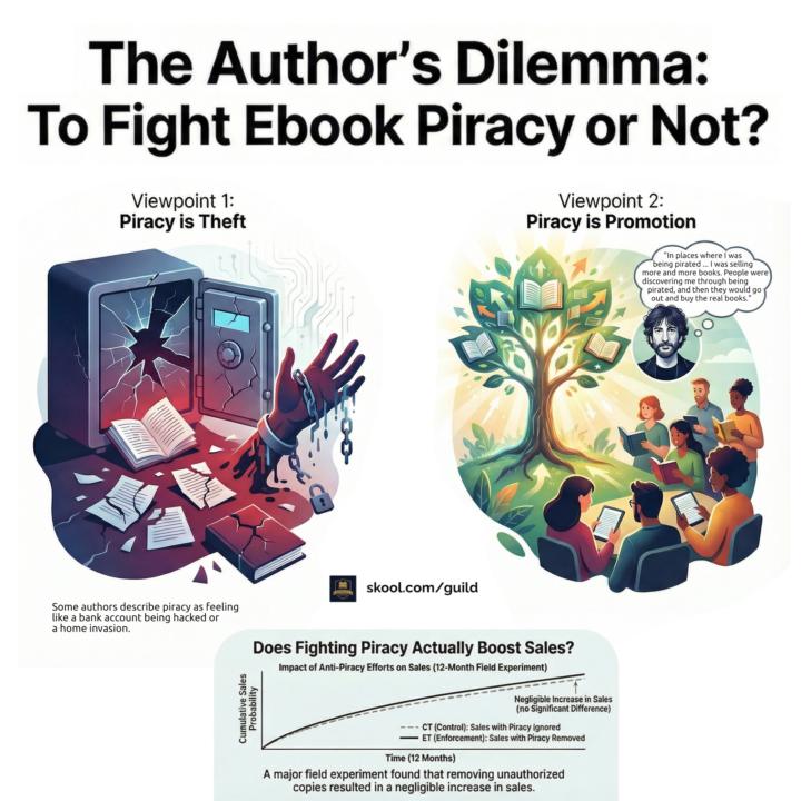 To Fight Book Piracy or Not?