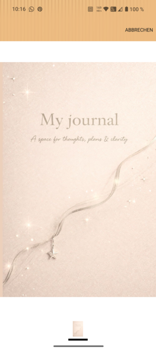 Feedback - journal 