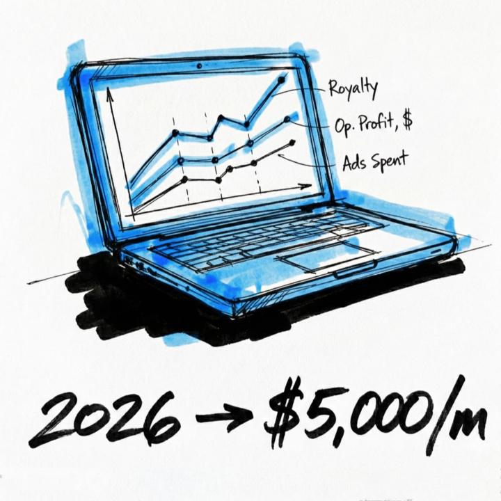 Join Me: $5,000/Month KDP Challenge in 2026