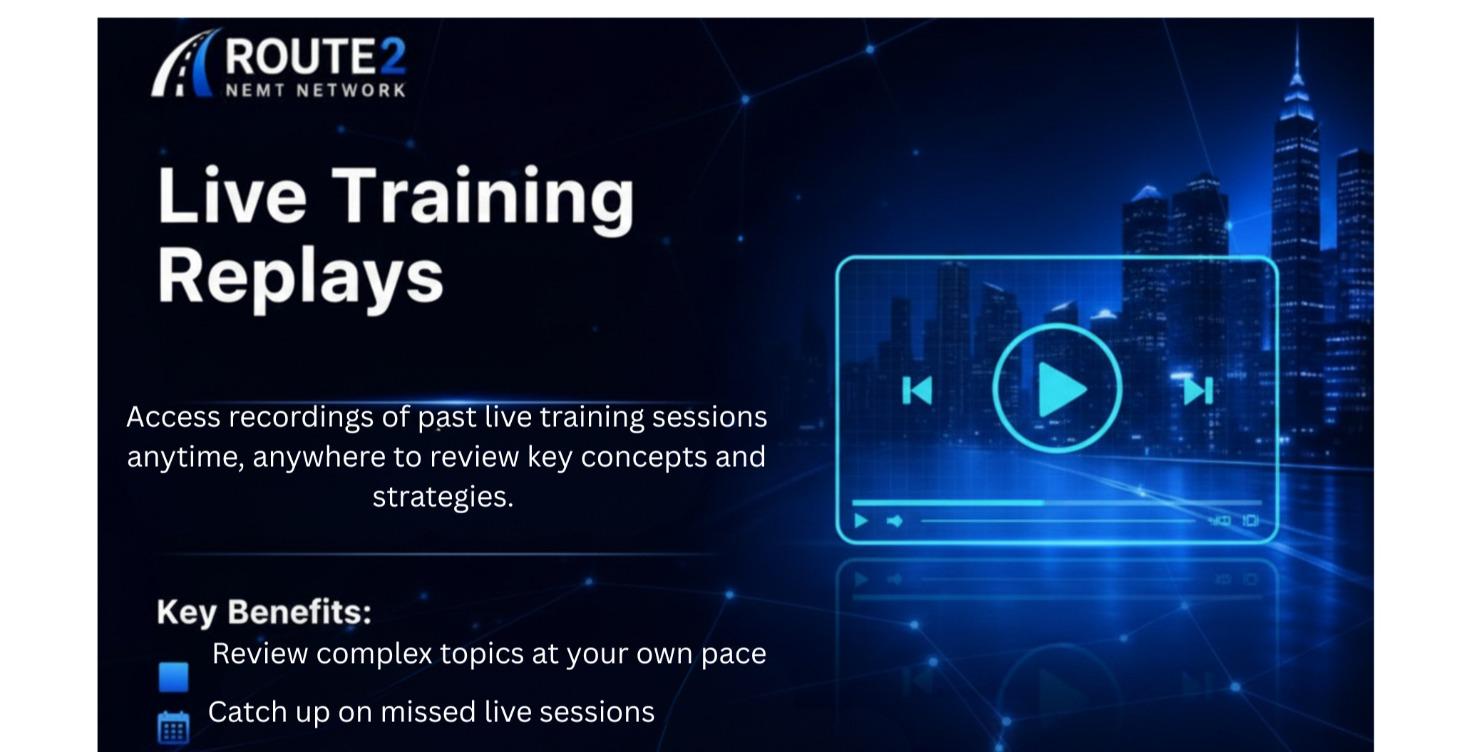 Live Training Replays