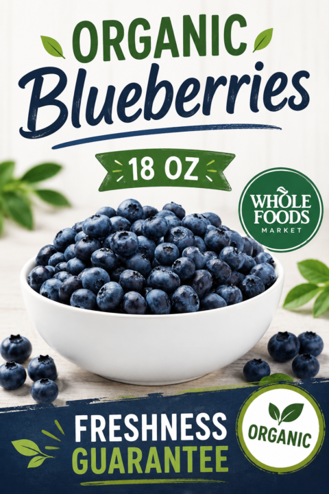 Whole Food Blueberries - Amazon Prime
