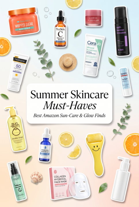 ☀️ Summer Skincare Must-Haves — My Best Amazon Glow Finds!