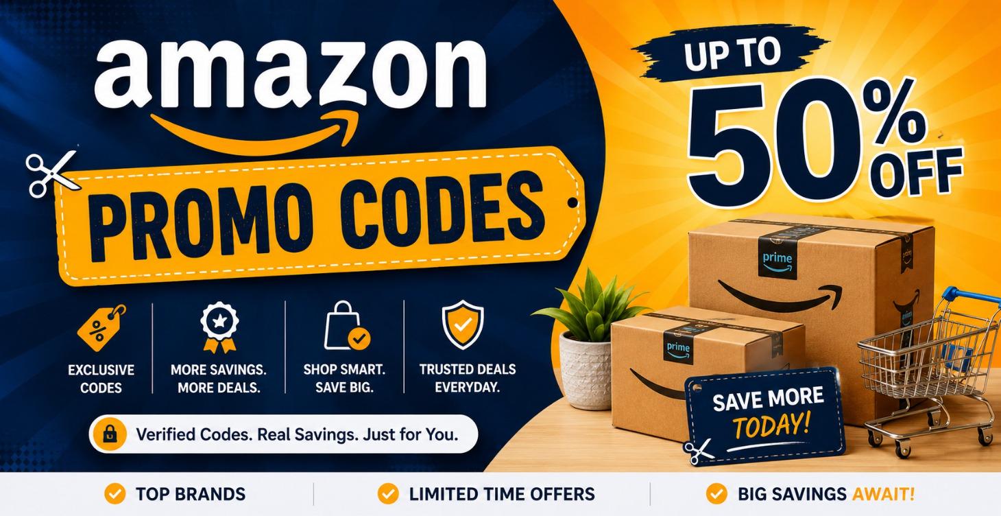 Amazon Promo Codes - up to 50% off