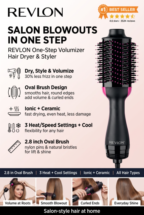 🔥 Salon Blowouts at Home — This #1 Best-Selling Hair Tool Is a Game-Changer!