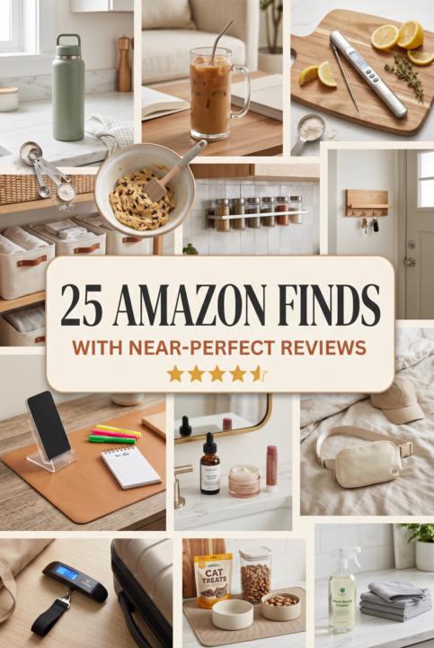 ⭐ ✨ 25 Amazon Finds with Near-Perfect Reviews ✨