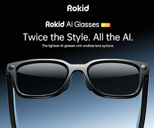 We just partnered with an AI Glasses Company.