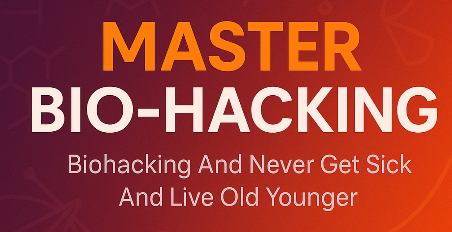 Biohacking And Never Get Sick And Live Old Younger